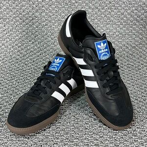 Adidas Originals Samba OG Women's 9.5 Core Black White Casual Sneakers Shoes